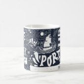 Life is Better in Porto コーヒーマグカップ (中央)