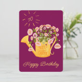 Life is better in the garden personalise card シーズンカード (スタンド正面)