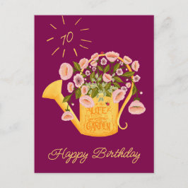 Life is better in the garden personalise card シーズンポストカード