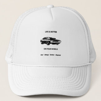 Life Is Better On Four Wheels Cap キャップ