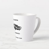 Life Is Better On Four Wheels Coffee Mug カフェラテマグ (右アングル)