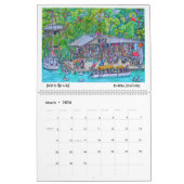 Life is better on Roatan Calendar カレンダー (3月 2026)