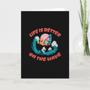 Life is better on the Wave Wakeboarding カード