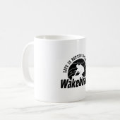 Life Is Better When You Wakeboarder Wakeboard コーヒーマグカップ (正面左)