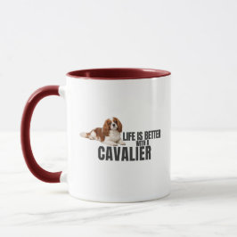 Life Is Better With a Cavalier Mug マグカップ