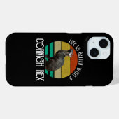 Life Is Better With A Cornish Rex Case-Mate iPhoneケース (裏面 (横))