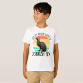 Life Is Better With A Cornish Rex Tシャツ (正面フル)