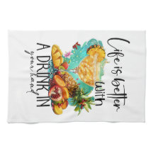 Life is better with a drink | Tropical Drink