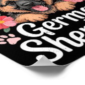 Life Is Better With A German Shepherd Dog Lover ポスター (角)