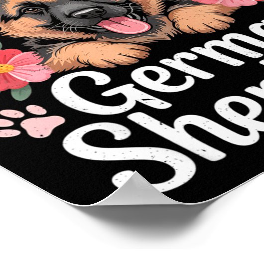 Life Is Better With A German Shepherd Dog Lover  ポスター (角)