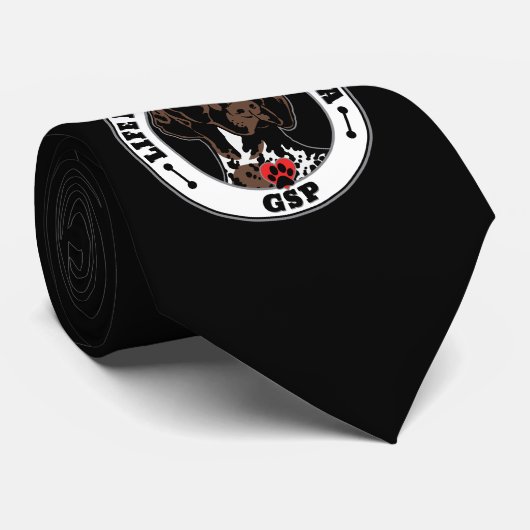 Life Is Better With A GSP Dog Breed ネクタイ (ロール)