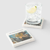 Life is better with a piano - beautiful art! ストーンコースター (横)