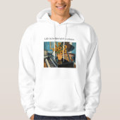 Life is better with a piano - Great Sweatshirt! パーカ (正面)