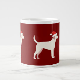 Life Is Better With a Wagging Tail – Cute Dog Mom ジャンボコーヒーマグカップ