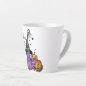 Life Is Better With A Witch カフェラテマグ (右アングル)