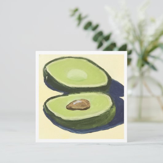 Life is Better with Avocados カード (スタンド正面)