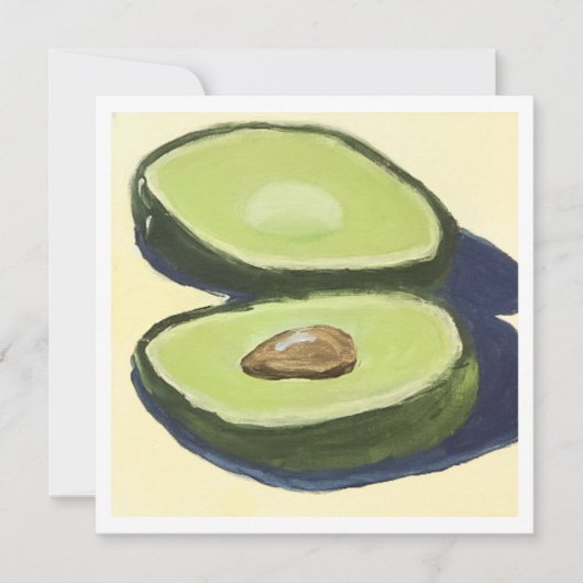 Life is Better with Avocados カード (正面)