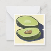 Life is Better with Avocados ノートカード (正面)