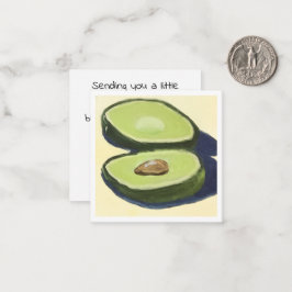 Life is Better with Avocados ノートカード