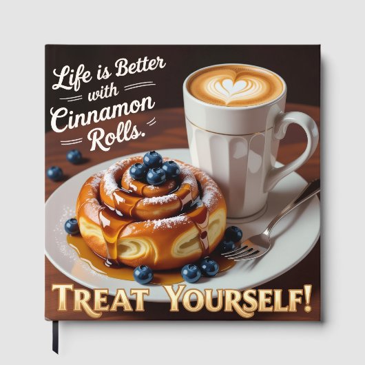 Life is better with cinnamon Cake treat yourself  ゲストブック (正面)