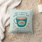 Life is Better with Coffee and FRIENDS™ クッション (ブランケット)