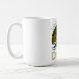 Life Is Better With Dogs Retro Sunset T-Shirt  コーヒーマグカップ