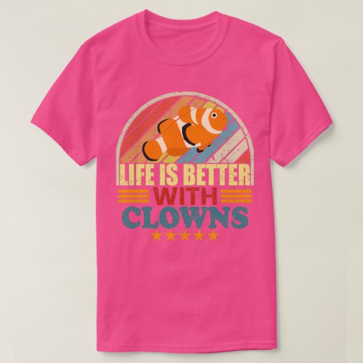 Life Is Better With Lifees おもしろい Saltwater Aquariu Tシャツ (デザイン正面)