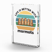 Life is better with marmots フォトブロック (右)