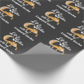 Life is Better with my Leopard Gecko ラッピングペーパー (角)