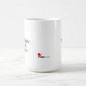 Life Is Better With Paws コーヒーマグカップ (中央)