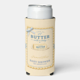 Life is Butter ソルトバター ベビーシャワー スリム缶クーラー