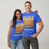 Life Is Full of Important Choices Funny Golfer fri Tシャツ (ユニセックス)