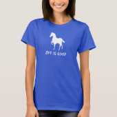 LIFE IS GOOD, HORSE TEE, GIRLS Tシャツ (正面)