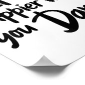 Life Is Happy When You Dance先生踊り値リスト ポスター (角)