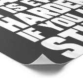 Life Is Hard It Is Even Harder If You Are Stud Sar ポスター (角)