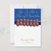 Life Is Like a Box of Chocolates ノートカード (正面)