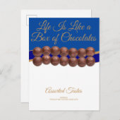 Life Is Like a Box of Chocolates ポストカード (正面/裏面)