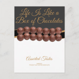 Life Is Like a Box of Chocolates ポストカード