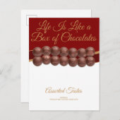 Life Is Like a Box of Chocolates ポストカード (正面/裏面)