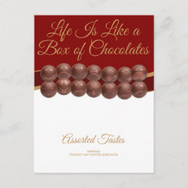 Life Is Like a Box of Chocolates ポストカード