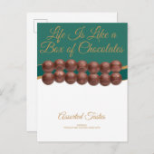 Life Is Like a Box of Chocolates ポストカード (正面/裏面)