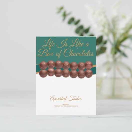 Life Is Like a Box of Chocolates ポストカード (スタンド正面)