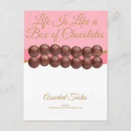 Life Is Like a Box of Chocolates ポストカード