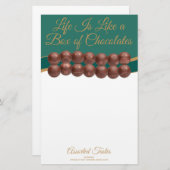 Life Is Like a Box of Chocolates 便箋 (正面/裏面)