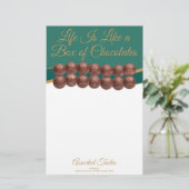 Life Is Like a Box of Chocolates 便箋 (スタンド正面)