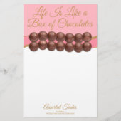 Life Is Like a Box of Chocolates 便箋 (正面)