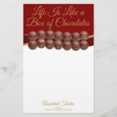 Life Is Like a Box of Chocolates 便箋 (正面)