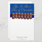 Life Is Like a Box of Chocolates 便箋 (正面/裏面)