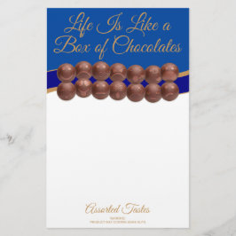 Life Is Like a Box of Chocolates 便箋