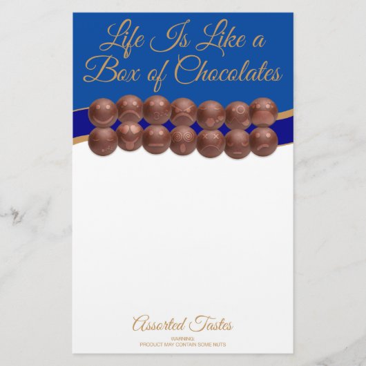 Life Is Like a Box of Chocolates 便箋 (正面)
